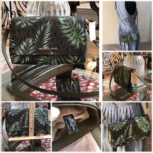 michael kors palm tree backpack